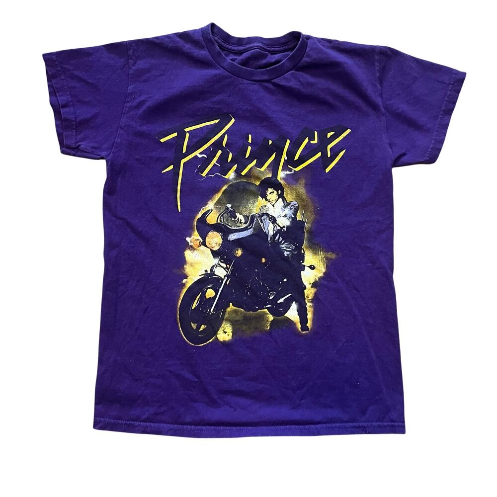 Prince And The Revolution Concert Tour Vintage Purple T-Shirt Small Official